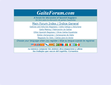 Tablet Screenshot of gaitaforum.com